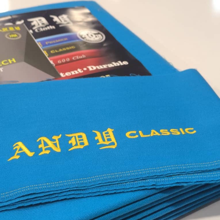 پارچه میز بیلیارد اندی Classic آبی